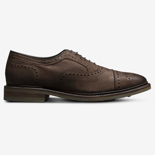 ALLEN EDMONDS STRANDMOK OXFORD - BROWN NUBUCK