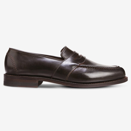 ALLEN EDMONDS CORDOVAN RANDOLPH PENNY LOAFER - BROWN