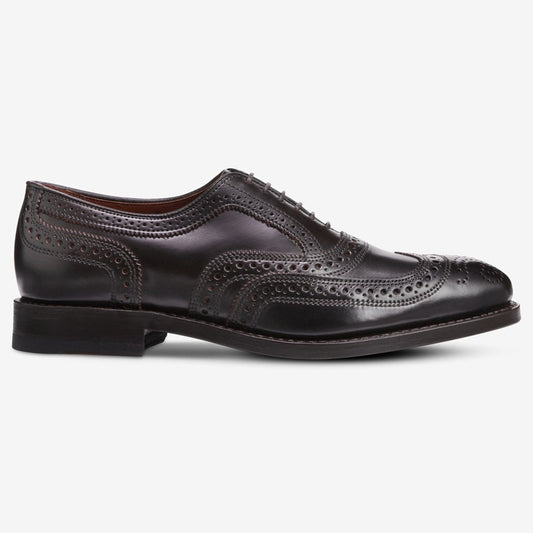 ALLEN EDMONDS CAMBRIDGE SHELL CORDOVAN WINGTIP - BROWN