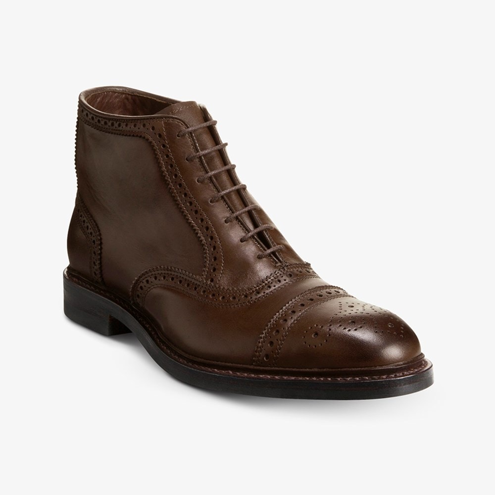 ALLEN EDMONDS WEATHERPROOF HAMILTON DRESS BOOT - BROWN