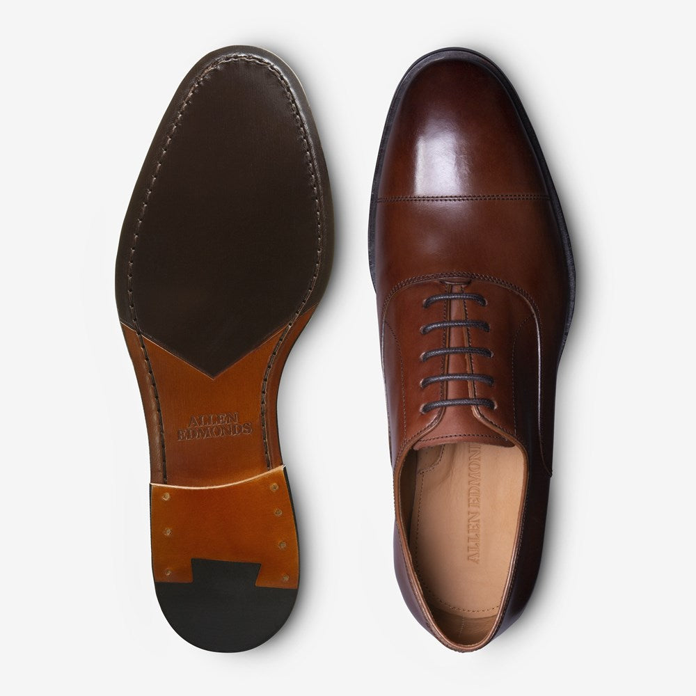 ALLEN EDMONDS SIENA CAP-TOE OXFORD - CHILI