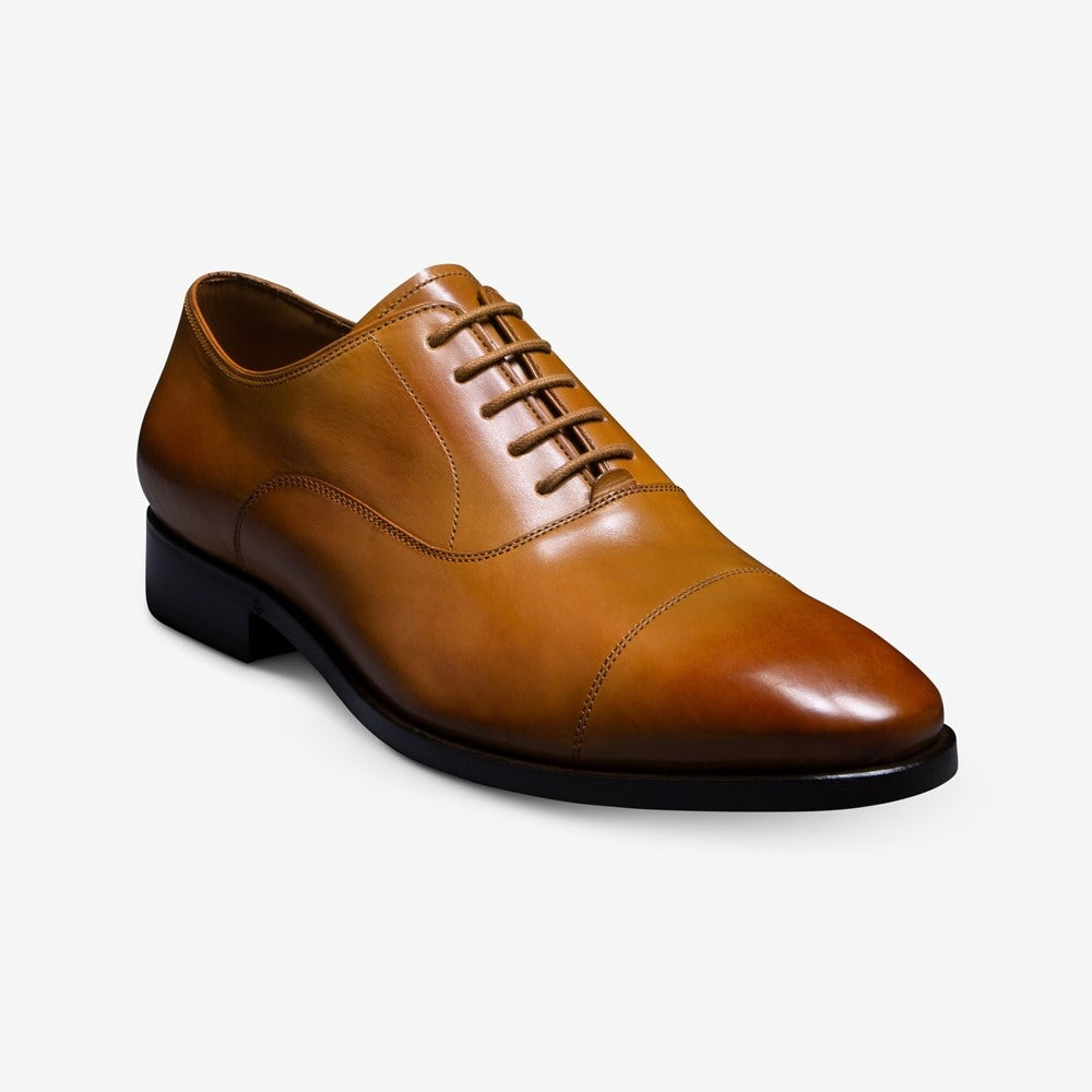 ALLEN EDMONDS SIENA CAP-TOE OXFORD - WALNUT