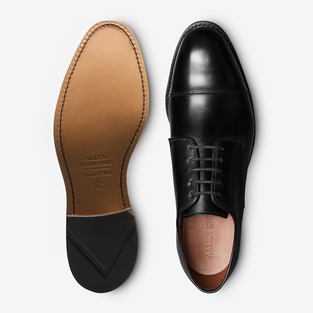 Allen edmonds park avenue black best sale