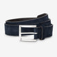 ALLEN EDMONDS BOURBON STREET SUEDE BELT (NAVY)