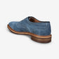 ALLEN EDMONDS STRANDMOK CAP-TOE OXFORD WITH DANITE SOLE - DENIM SUEDE