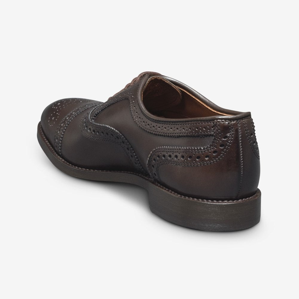 ALLEN EDMONDS STRAND CAP-TOE OXFORD - ESPRESSO