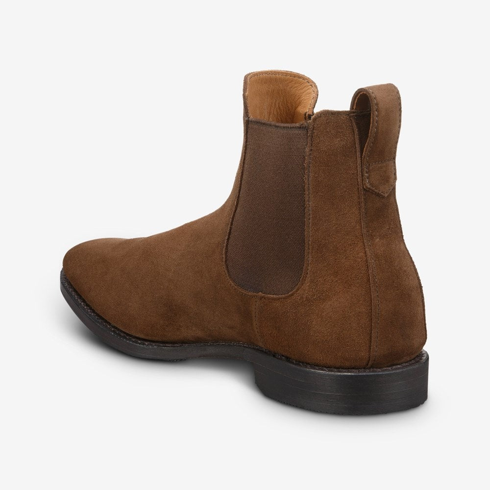 ALLEN EDMONDS LIVERPOOL CHELSEA BOOT - POLO BROWN SUEDE