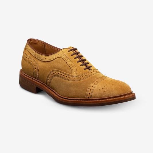 ALLEN EDMONDS STRANDMOK OXFORD - WHEAT SUEDE