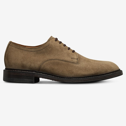 ALLEN EDMONDS TREVOR DERBY - LIGHT BROWN SUEDE