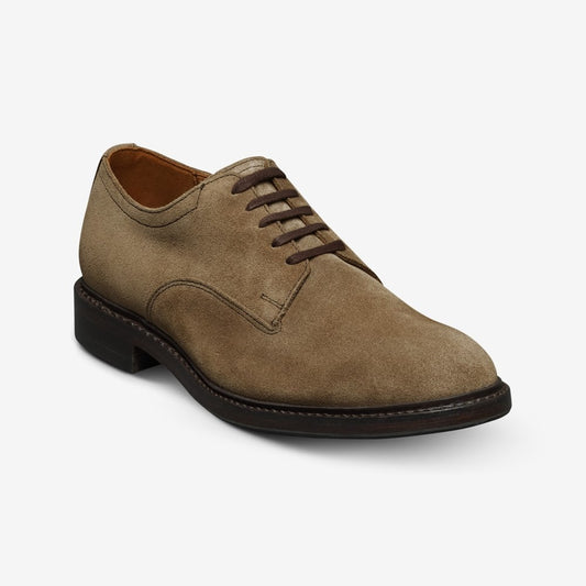 ALLEN EDMONDS TREVOR DERBY - LIGHT BROWN SUEDE