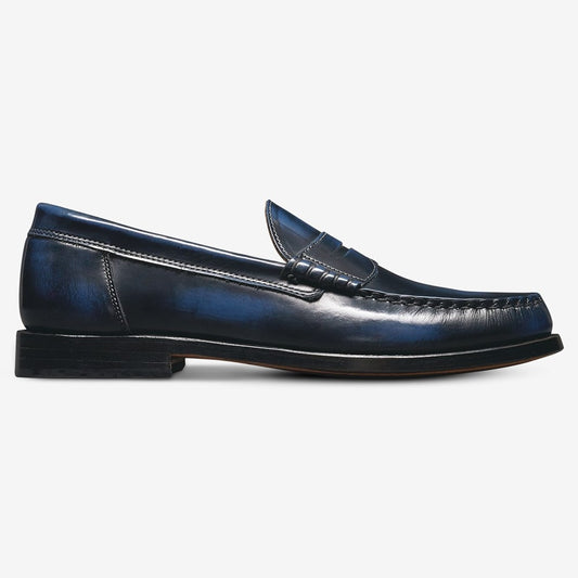 ALLEN EDMONDS NEWMAN PENNY LOAFER - NAVY