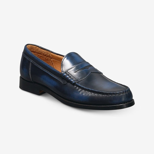 ALLEN EDMONDS NEWMAN PENNY LOAFER - NAVY