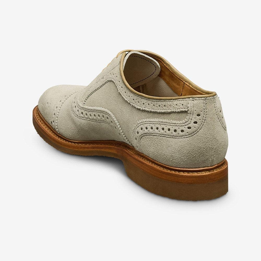 ALLEN EDMONDS STRAND VERSE CAP-TOE - VAPOR SUEDE