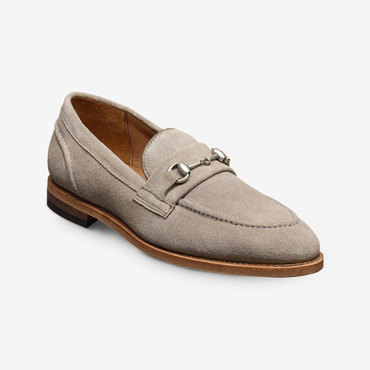 ALLEN EDMONDS RANDOLPH BIT LOAFER - Pewter Suede