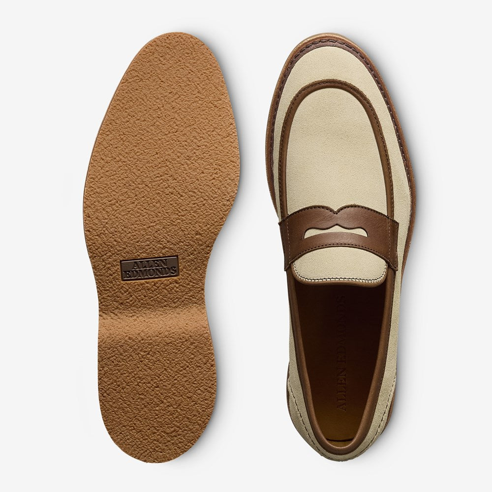 ALLEN EDMONDS RANDOLPH VERSE LOAFER - SAND / CHILI