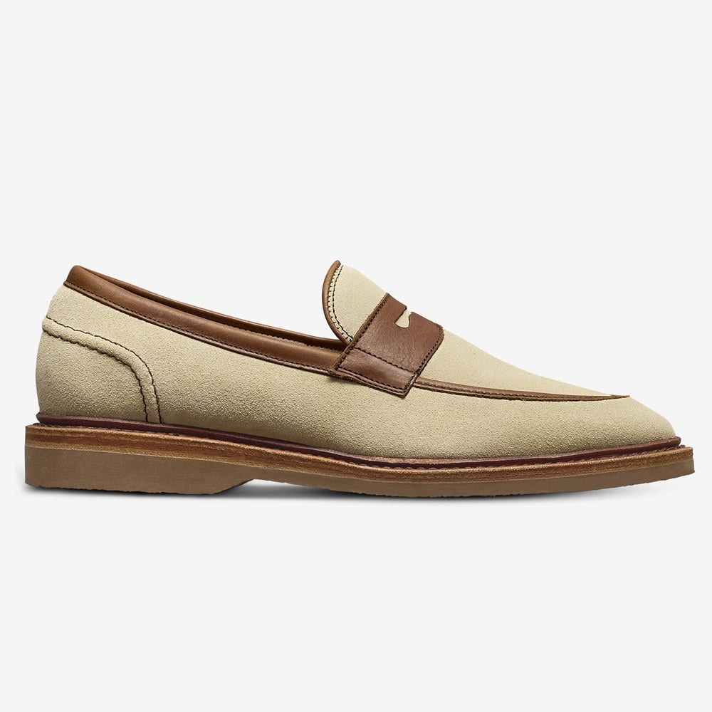 ALLEN EDMONDS RANDOLPH VERSE LOAFER - SAND / CHILI