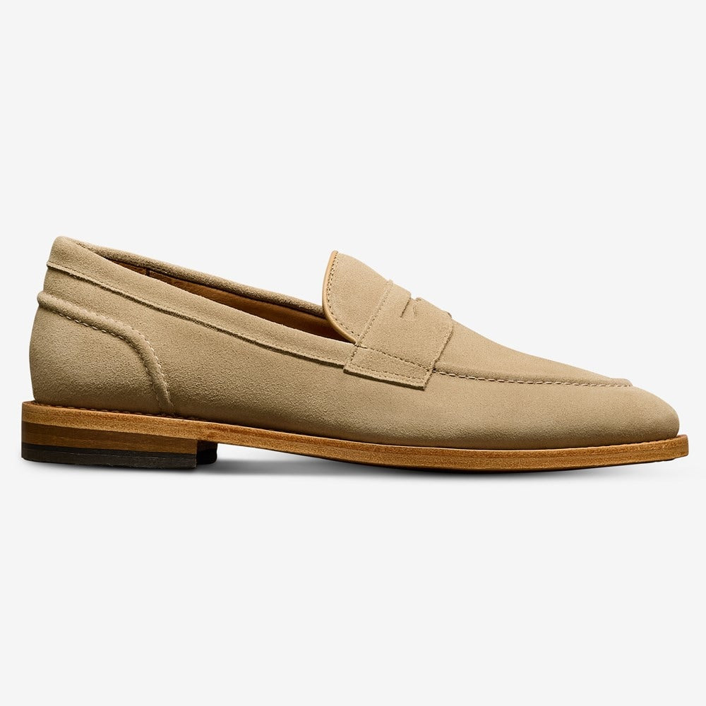 ALLEN EDMONDS RANDOLPH 2.0 PENNY LOAFER - BONE SUEDE