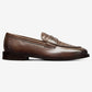ALLEN EDMONDS COMO WOVEN PENNY LOAFER - DARK BROWN