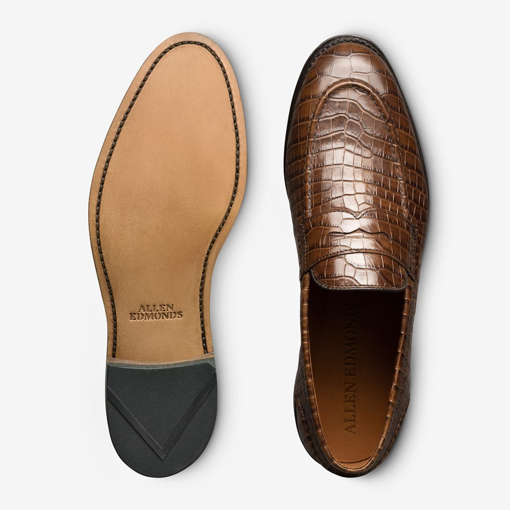ALLEN EDMONDS RANDOLPH 2.0 PENNY LOAFER - CHILI CROC