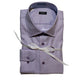 Rego Purple Dobby Dress Shirt