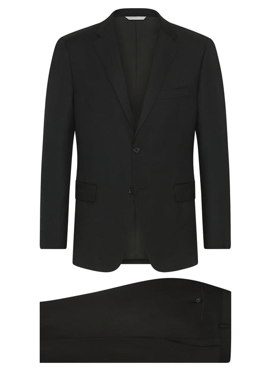 Black Ice Wool Suit Super 150's