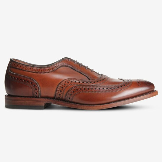 ALLEN EDMONDS MCALLISTER WINGTIP OXFORD - DARK CHILI