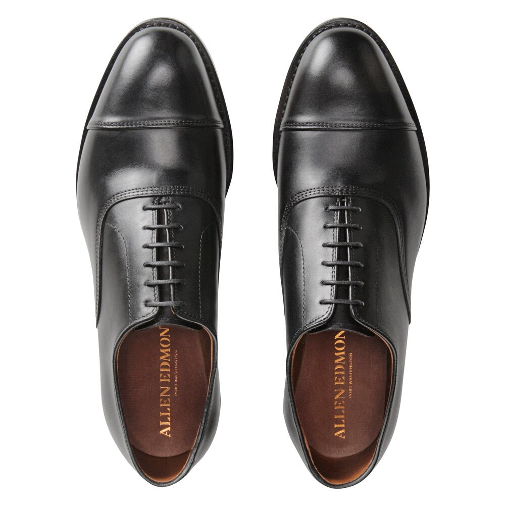 ALLEN EDMONDS PARK AVENUE 搭配 DANITE 橡胶鞋底 - 黑色
