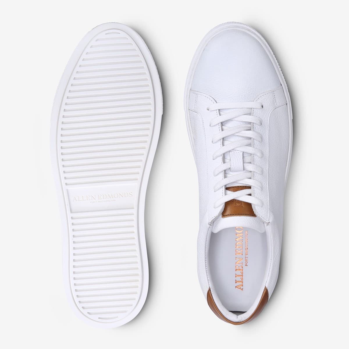 ALLEN EDMONDS COURTSIDE SNEAKER - WHITE
